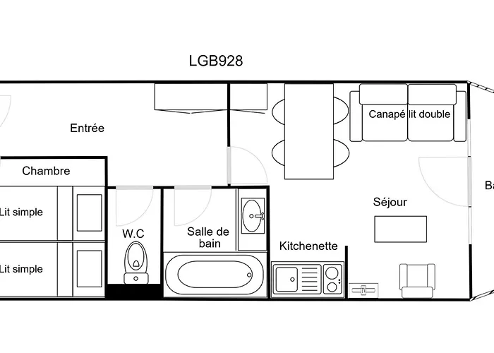 Confortable 2 Pieces, Skis Aux Pieds, Proche Commerces - Fr-1-182a-31 Courchevel