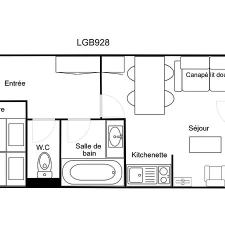 Confortable 2 Pieces, Skis Aux Pieds, Proche Commerces - Fr-1-182a-31 Courchevel
